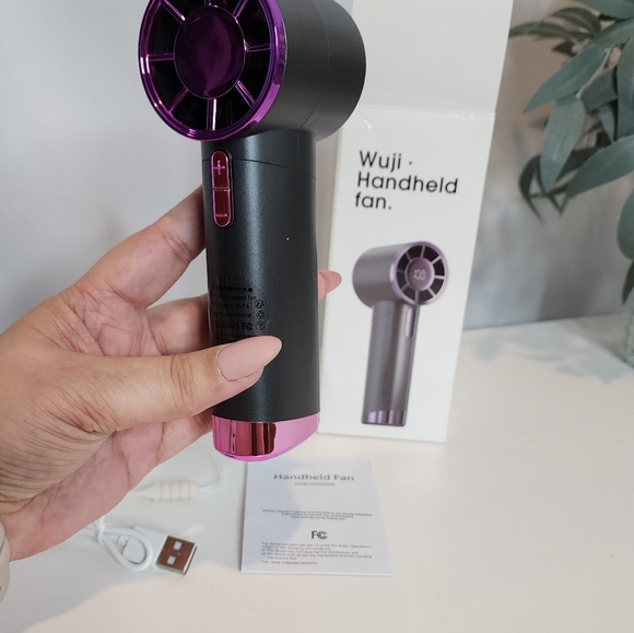 NEW‼️Wuji Handheld Fan with USB Charging - Picture 2 of 6